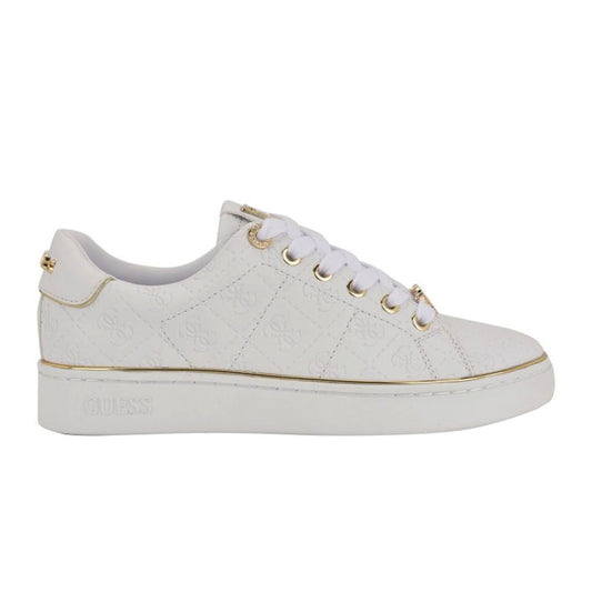 GUESS Beary Low-Top Sneakers -WHT