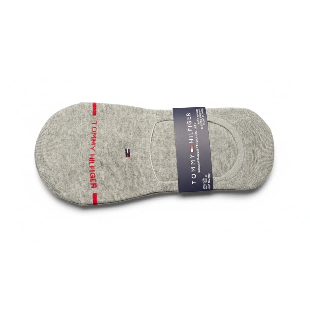 Tommy Hilfiger No-Show Socks Set of 3 - Grey