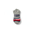 Tommy Premium Sport Low-Cut Socks for Everyday Comfort - Grey - Pack of 3
