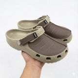 Men's Clog Slippers - Beige