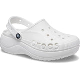 Women's Platform Clogs - White