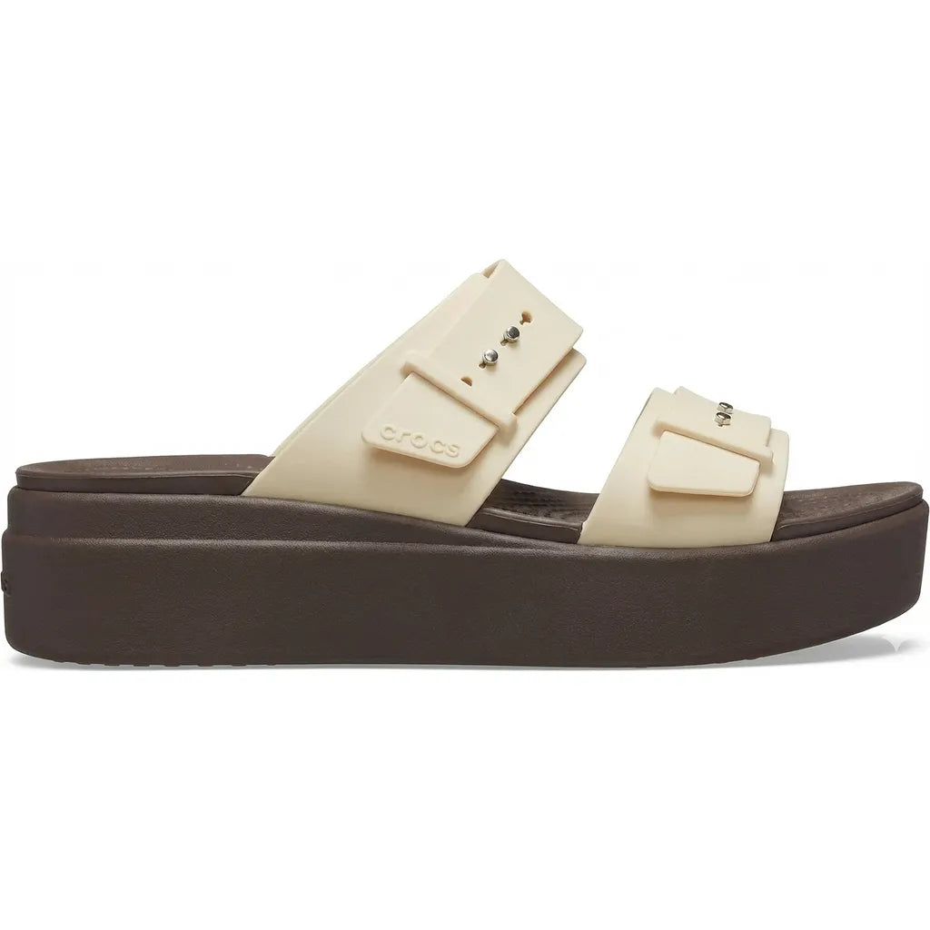 Women's Platform Sandals - Beige/Brown