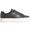 Calvin Klein BASKET CUPS LACE UP LOGO TAPE Grey Women's Casual Athletic Shoes