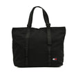 TOMMY HILFIGER Solid Handheld-Handbag-BLACK-TB49