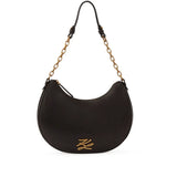 K/Autograph moon shoulder bag - black
