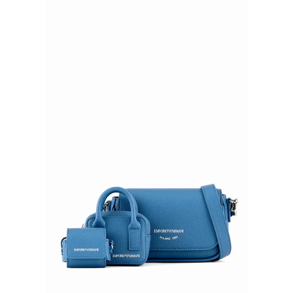Emporio Armani Shoulder Bag - Denim Blue