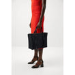 Pinko Women's Carrie Shopper Big Bottled Leather Bag, 37 - Black
