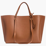 Pinko Women's Carrie Shopper Big Bottled Leather Bag, 37 - Brown