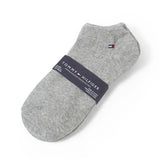 Tommy Hilfiger Short Ankle Socks - Pack of 3 - Grey