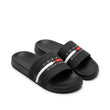 Tommy Hilfiger Men Essential Flag Logo Pool Slides - Black