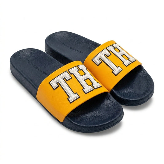 Tommy Hilfiger Dewts TH Slides Men - Yellow