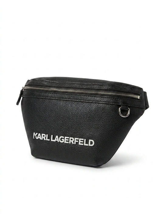 KARL LAGERFELD K/Monogram Zip Belt Bag