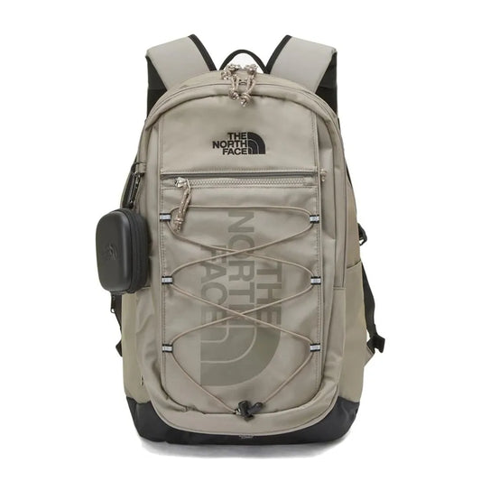 The North Face Graphic Bungee Daypack with Detachable Pouch - Khaki/Black