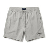 ALLSAINTS Men's Underground Graphic Drawstring Shorts - Light Grey