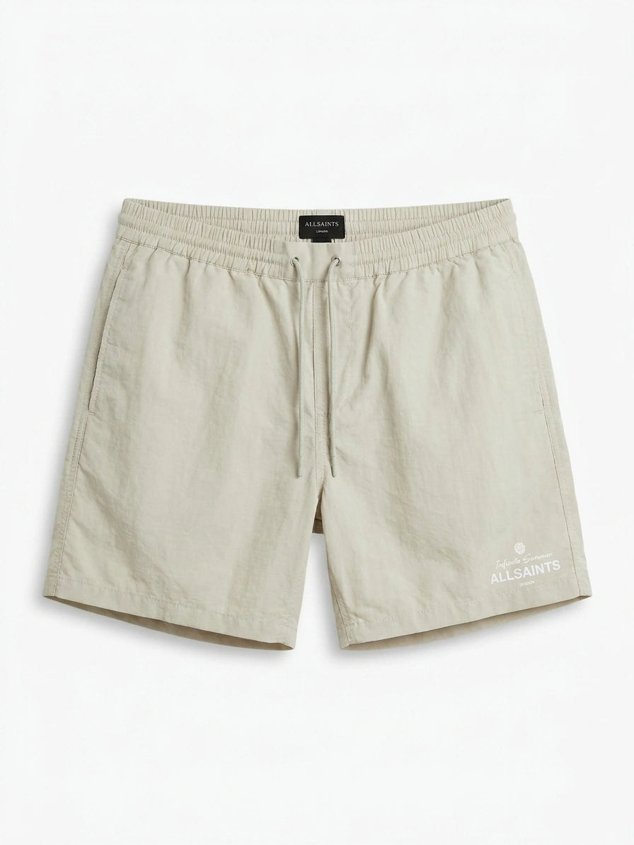 ALLSAINTS Men Infinite Sommar Drawstring Shorts - Stone
