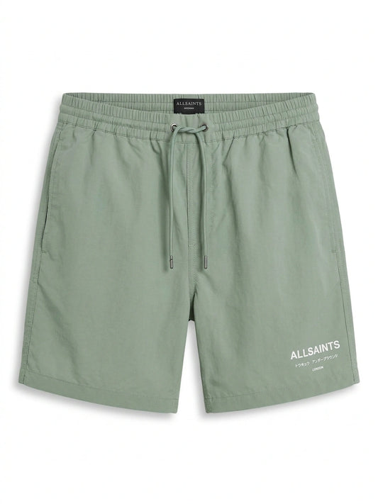 ALLSAINTS Men's Nitchdale Tokyo Underground Swim Shorts - Sage Green