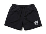 LSA ANTS London Logo Drawstring Shorts - Black