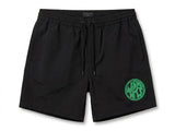 ALLSAINTS Men's Static Graphic Swim Shorts - Black