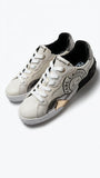 KARL LAGERFELD K/Karl Logo Lace-Up Sneakers - Cream Multi