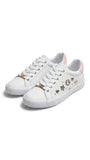 GUESS Women's Embellished Low-Top Sneakers - White Multi