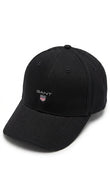 GANT Logo Embroidered Baseball Cap - Black