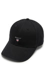 GANT Logo Embroidered Baseball Cap - Black