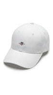 GANT Shield Logo Baseball Cap - White