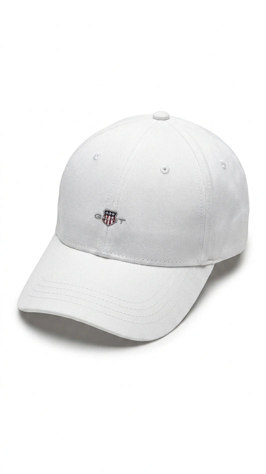 GANT Shield Logo Baseball Cap - White