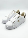 GUESS Women's Signature Low-Top Platform Sneakers - White Monogram