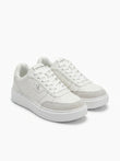 Calvin Klein Women's Low Top Court Sneakers - White/Grey