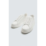 Zara Monochrome Chunky Trainers - White