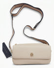 Tommy Hilfiger TH Monogram Flap Camera Bag - Beige