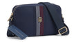 Tommy Hilfiger Monogram Stripe Crossbody Bag - Navy