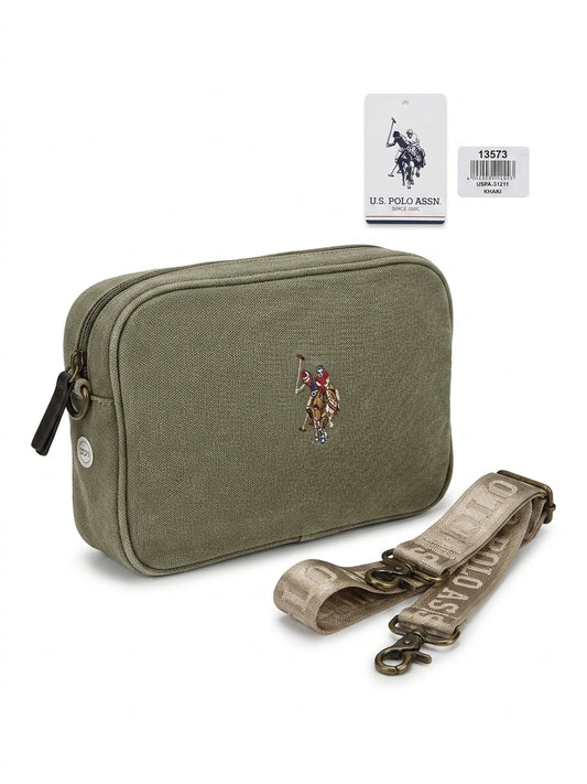 U.S. Polo Assn. USPA.S1211 Crossbody Bag - Khaki