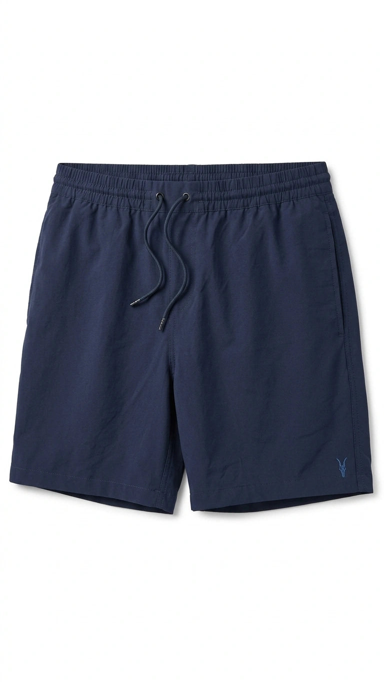 ALLSAINTS Men Solid Swim Shorts - Navy