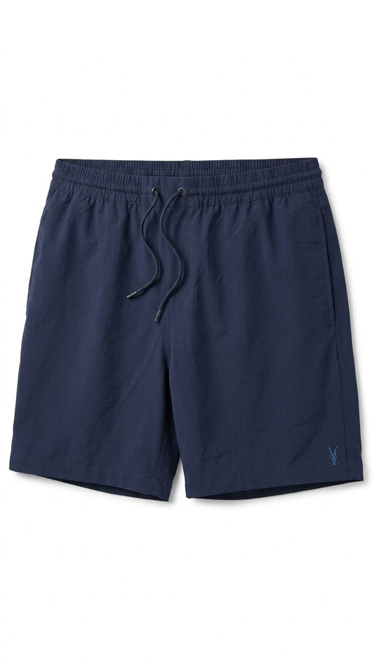 ALLSAINTS Men Solid Swim Shorts - Navy