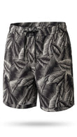 ALLSAINTS Men's Palm Print Swim Shorts - Black