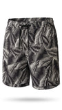 ALLSAINTS Men's Palm Print Swim Shorts - Black