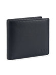 BOSS Leather Bi-Fold Wallet - Dark Blue