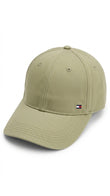 Tommy Hilfiger Essential Flag Baseball Cap - Khaki