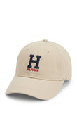 Tommy Hilfiger Men's H-Logo Cotton Baseball Cap - Stone