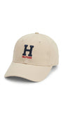Tommy Hilfiger Men's H-Logo Cotton Baseball Cap - Stone
