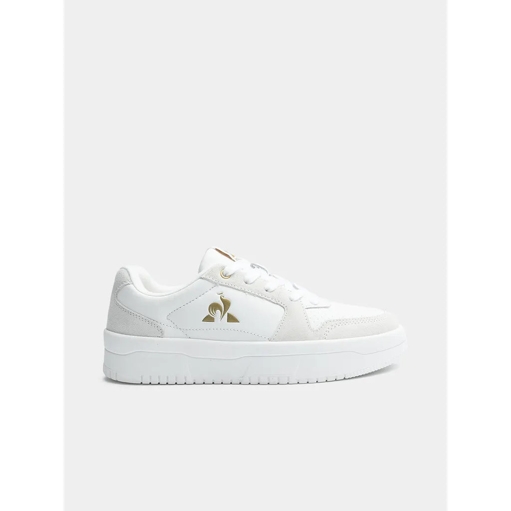 Le Coq Sportif Billie Optical Sneakers - White/Gold