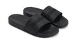 Tommy Hilfiger Men Logo Embossed Pool Slides - Black