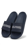 Tommy Hilfiger Men Logo Pool Slides - Navy