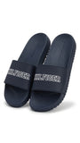 Tommy Hilfiger Men Logo Pool Slides - Navy
