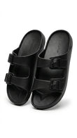 Calvin Klein Adjustable Strap Sandals - Black