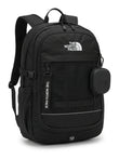 The North Face FlexVent Everyday Backpack - Black with Detachable Pouch