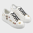 Karl Lagerfeld Women Embellished Low-Top Sneakers - White Multi