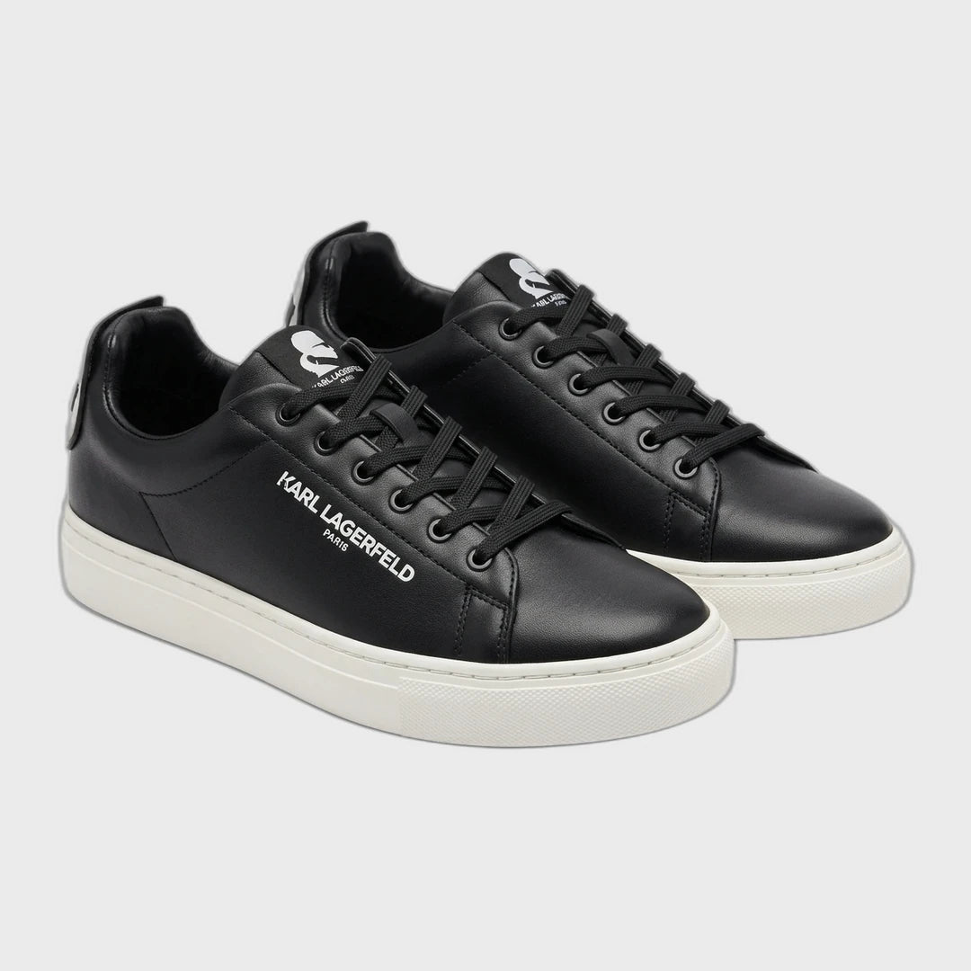 KARL LAGERFELD Men's Kapri Logo Lace-Up Sneakers - Black